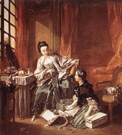 Francois Boucher The Milliner oil painting image